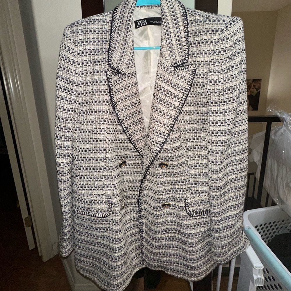Zara tweed jacket